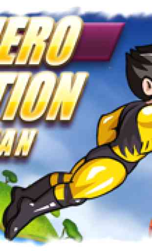 Super Hero Action Man - Best Fun Adventure Race to the Planets Game 1