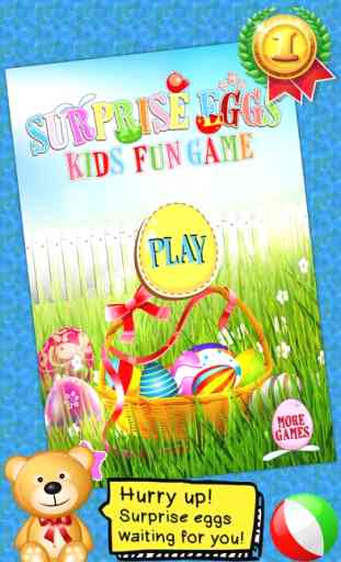 Huevos sorpresa de los niños de la diversión del juego - los huevos libre para niños sorprenden con amigos juego de aventuras 1