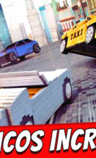 Survival Cars . Juego Free de Mine Coches de Carreras Racing 3D 3