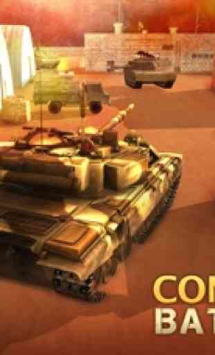 Tanque de Guerra Ataque 2016 - tanques en 3D juego de campo de batalla 3
