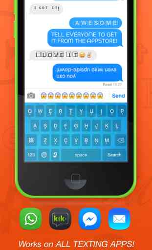 Textizer Font Keyboards Free - Fancy Keyboard themes with Fonts for iOS 8 3