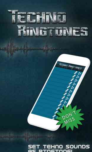 Gratis Techno Sonidos Y Tonos De Llamada Para iPhone 1
