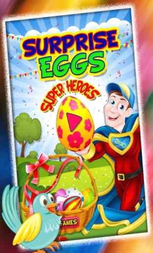 Los huevos sorpresa héroe Juguetes 1