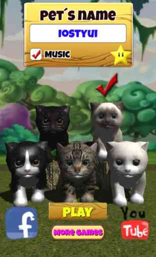 Talking Kittens, gato virtual que habla tu mascota 2