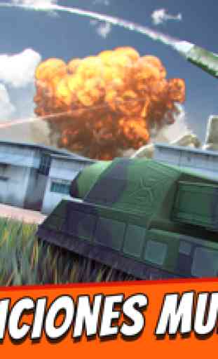 Tanques de Guerra . Simulación Mundial de Dominación Blitz Gratis 2