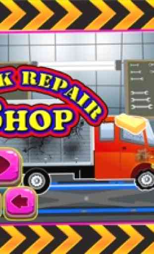 Taller de reparación de camiones - loco juego de garaje mecánico para los niños 1