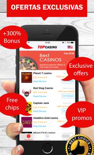 Top Casino - Best Casinos Offers, Bonus & Free Deals for online Slots & Casino Games 2