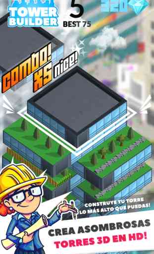 Tower Builder! 3D Blocks Stack Arcade Game 2