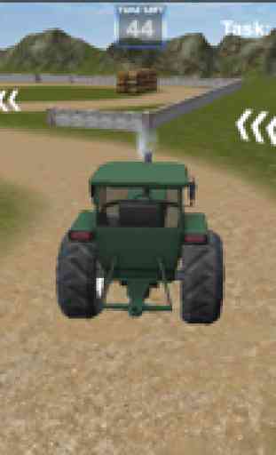 Tractor de granja Simulador 3D 1