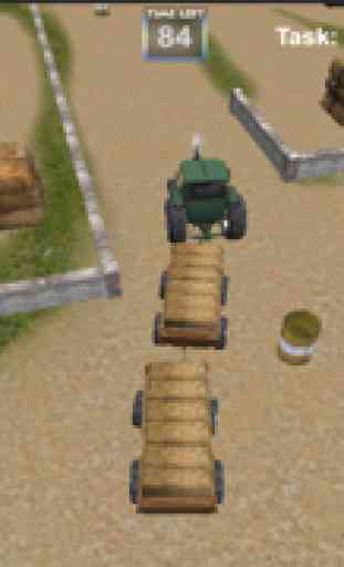 Tractor de granja Simulador 3D 3