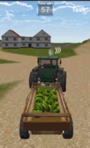 Tractor de granja Simulador 3D 4