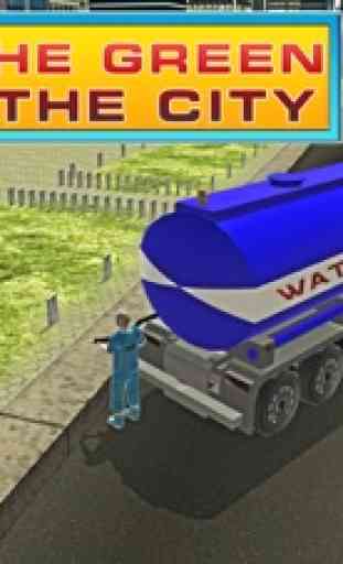Transportador de camiones de agua alimentación- si 1