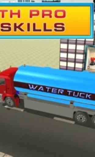 Transportador de camiones de agua alimentación- si 3