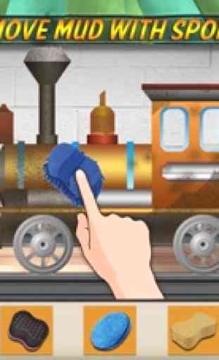 Tren de lavado del motor: Tren de los niños pequeñ 1