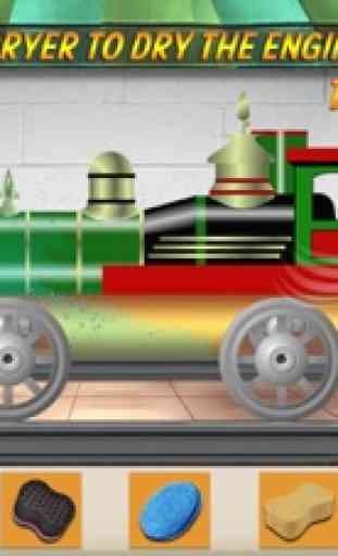 Tren de lavado del motor: Tren de los niños pequeñ 4