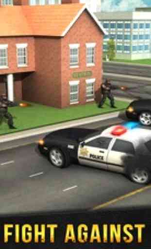urbano de la ciudad de pandillas del crimen coche guerras 3D 4