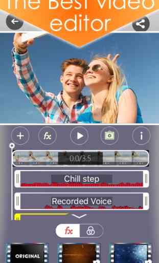 Video Lab Pro - Movie collage effects maker plus sound blender tool & camera FX filters editor 3