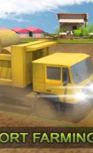granja del pueblo tractor: Truck Simulator controlador 2016 4