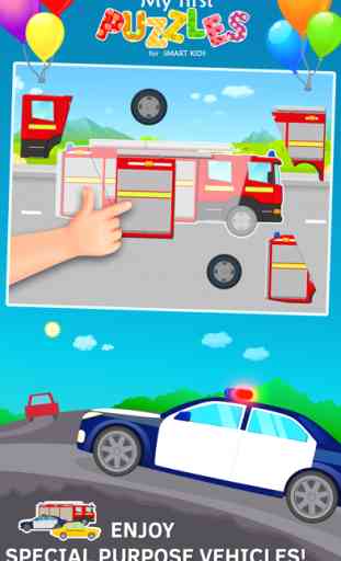 Puzzle de coches para niños de 3años gratis 2