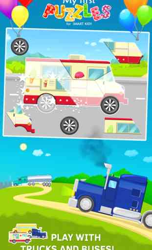 Puzzle de coches para niños de 3años gratis 3