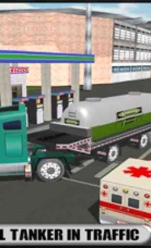 Última camión Transporte de coches Remolque Sim 1