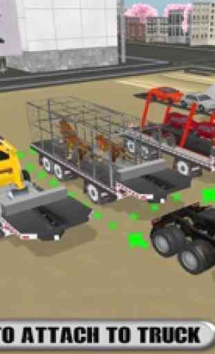 Última camión Transporte de coches Remolque Sim 2