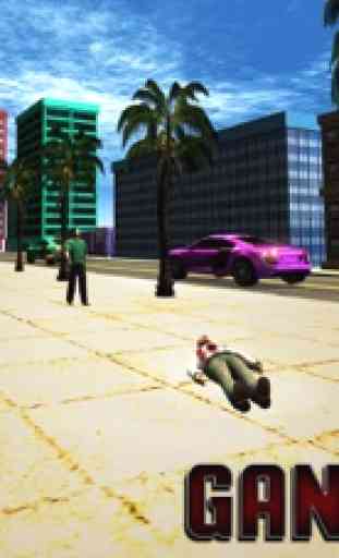 Underworld Gángster Guerra 3D - Bienes Ciudad Crimen Simulador de Juego 3