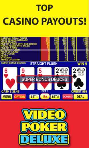 Video Poker Deluxe Casino 4