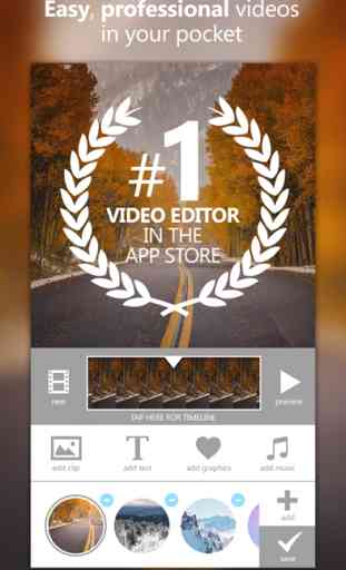 Videograph: Creador de películas y editor de vídeo 1