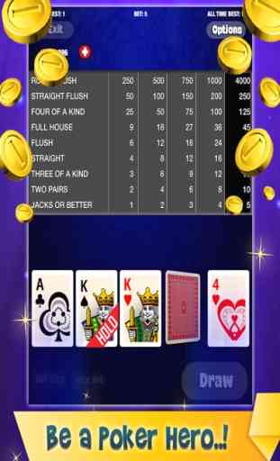 VIP Video Poker - Ranura Texas Hold'em Real Casino Vegas 4