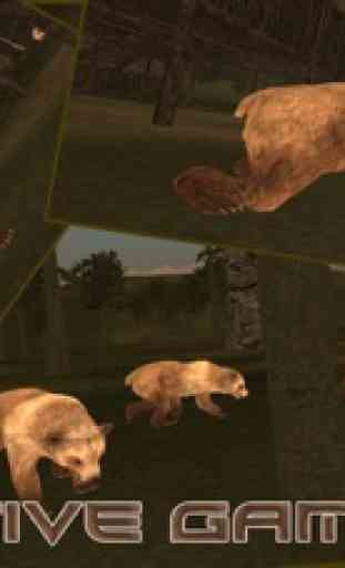 cazador salvaje oso 2016: selva bestia de simulación de caza 3d: divertido juego completo gratis 3