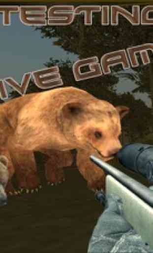 cazador salvaje oso 2016: selva bestia de simulación de caza 3d: divertido juego completo gratis 4