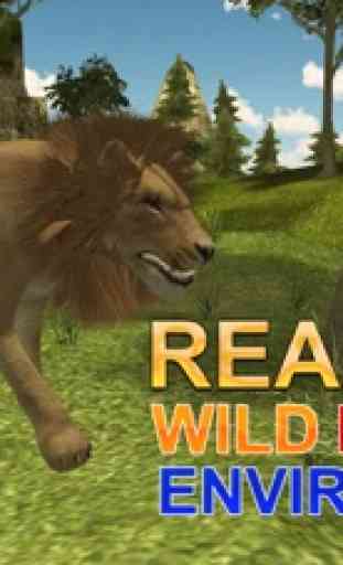 Salvaje cazador de leones - persecución animales enojados y disparar en este juego de disparos simulador 2