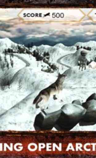Salvaje simulador ataque lobo 3D - Vive la vida de un alfa y tomar venganza por tu clan 3