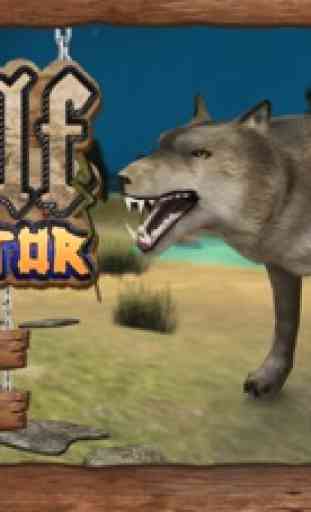 Ataque salvaje del lobo Simulador 3D 1