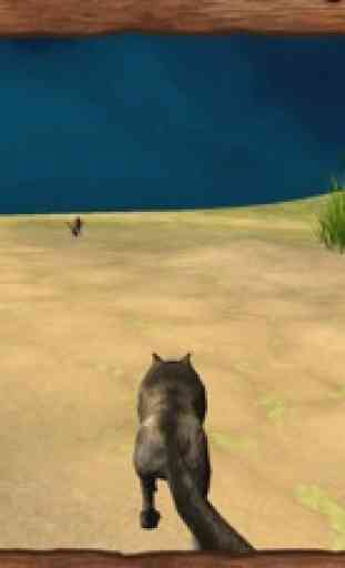 Ataque salvaje del lobo Simulador 3D 4