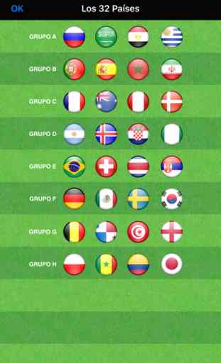 Calendario Mundial de Fútbol 2