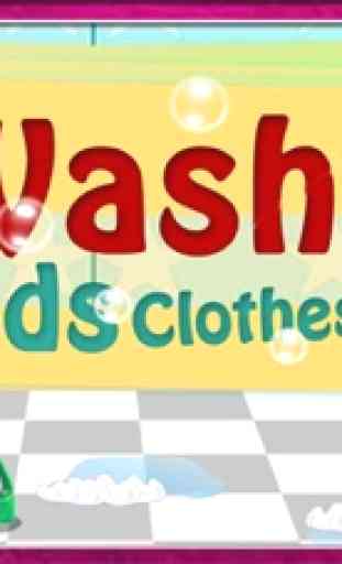Lave la ropa y la ropa de hier 1