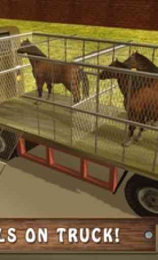 simulador de camión transportador de caballos salvajes 2016 2