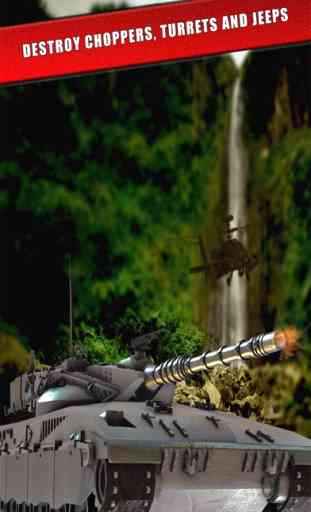 Tanques de Micro Guerra Mundial - Guerra de la Selva Blitz 4