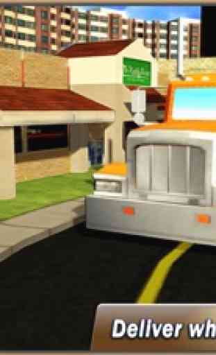 Trigo camión transportador de bolsas - simulador 4