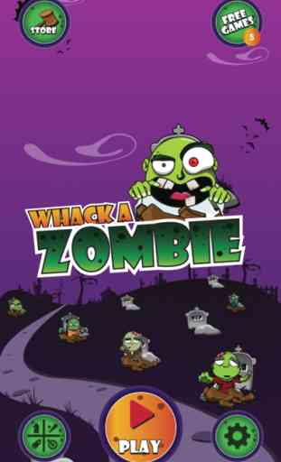 Whack a Zombie juego - Whack A Zombie Game 1