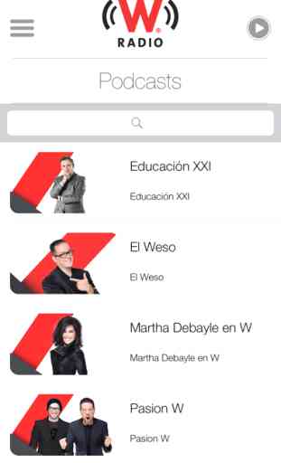 WRadio México para iPhone 2