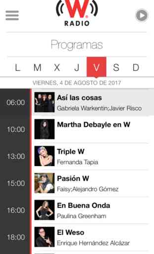 WRadio México para iPhone 4