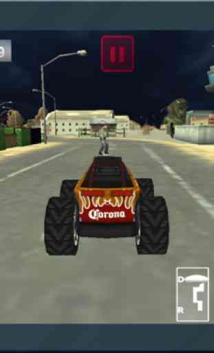 Zombie Demolición Outlaw - Monster Truck juego de conducción de forma gratuita 3