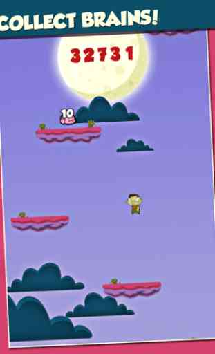 Zombie Hop Juego Fun Jumping gratis (Zombie Hop - Jump & Find the Mega Brains!) 2