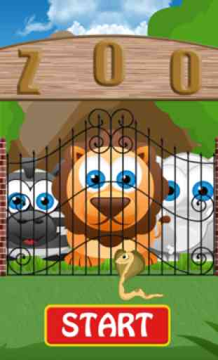 Zoo Safari Tiger Crossing Mini Juego - La Historia de los Animales Cute Friends 3