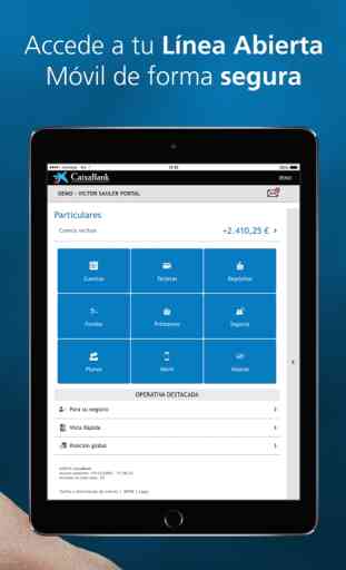 CaixaBank para iPad 3