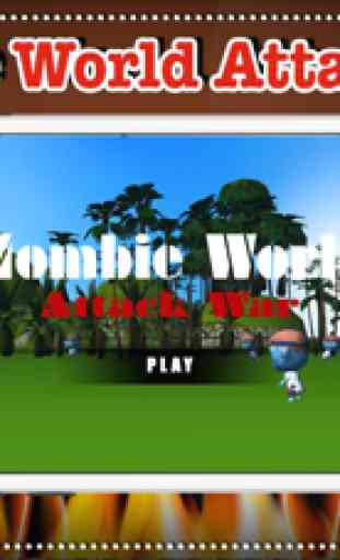 ! Guerra Ataque Zombie Mundial - estrategia aventura juego fresco 1