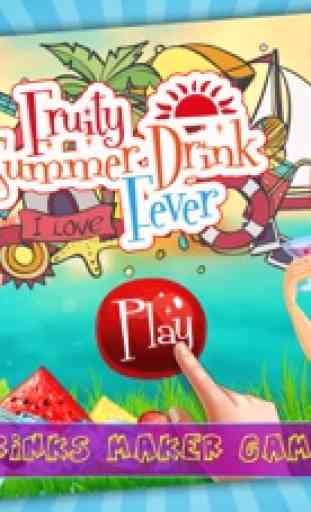 Bebida frutal de verano Fiebre - Juega gratis congelado diversión jugosa de Bebidas de juego de niños 1